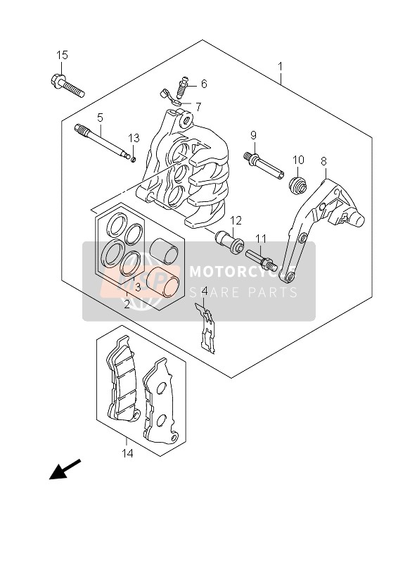 BREMSSATTEL VORNE